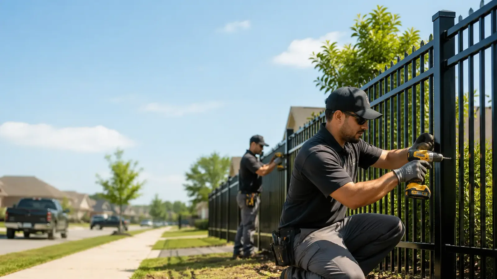 Metal Fence Installation in Parrott, GA
